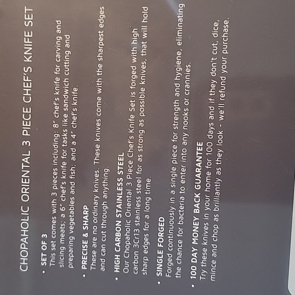 Jean-Patrique knife set - Picture 3 of 5